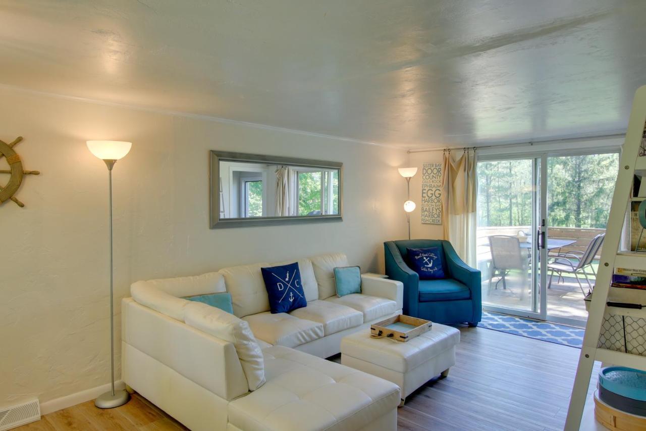 Updated Home With Deck 2 Mi To Sister Bay Beach! Buitenkant foto
